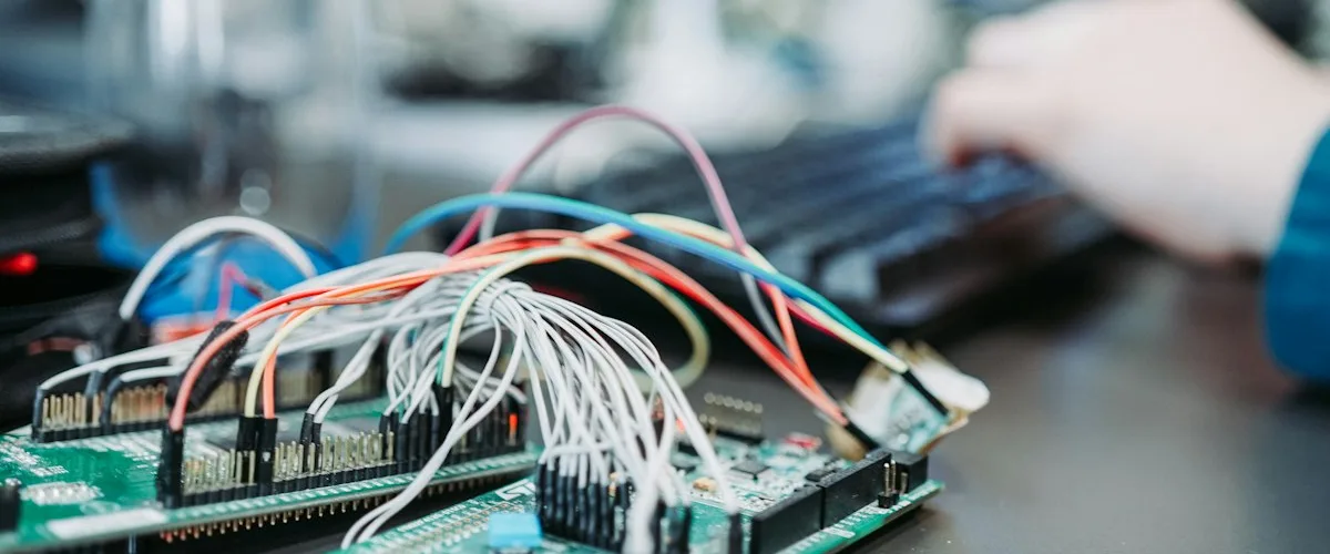 Control panel wiring and assembly